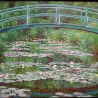 Claude Monet Japanese Footbridge Hand Painted Reproduction