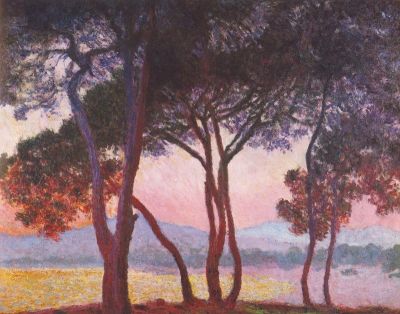 art oil painting reproduction of  Claude Monet Juan Les Pins museum quality handmade