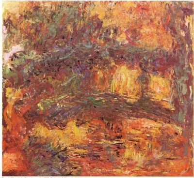 art oil painting reproduction of  Claude Monet Le Pont Japonais 1922 museum quality handmade
