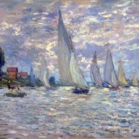 Claude Monet Les Barques