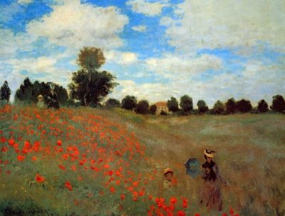 art oil painting reproduction of  Claude Monet Les Coqueliquots museum quality handmade
