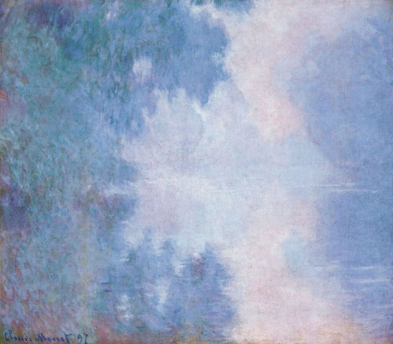 Claude Monet Morning On The Seine - Mist museum quality