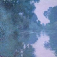 Claude Monet Morning On The Seine Near Giverny