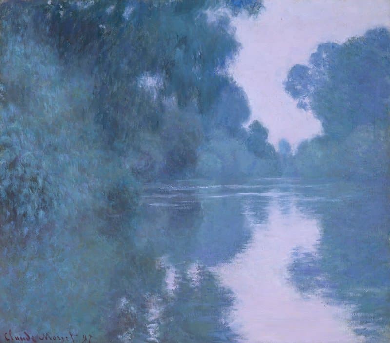 Claude Monet Morning On The Seine Near Giverny museum quality