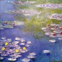 Claude Monet Nympheas At Giverny artwork on canvas