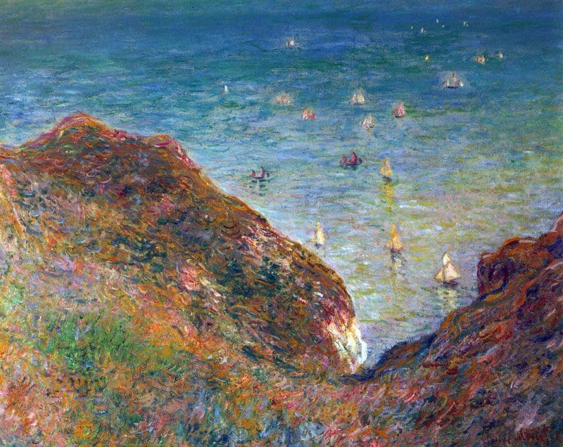 Claude Monet On The Cliffs Of Pourville Fine Weather museum quality