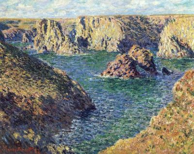 art oil painting reproduction of  Claude Monet Port-donnant museum quality handmade