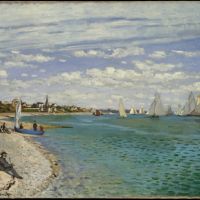 Claude Monet Regatta At Sainte-adresse