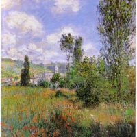 Claude Monet Sentier Ile Saint-martin 1880