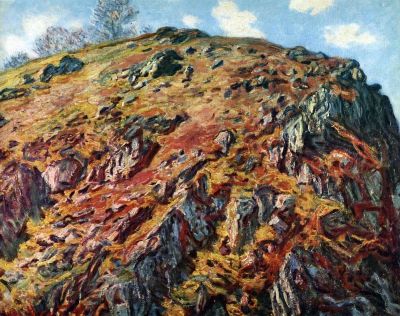 art oil painting reproduction of  Claude Monet The Boulder museum quality handmade