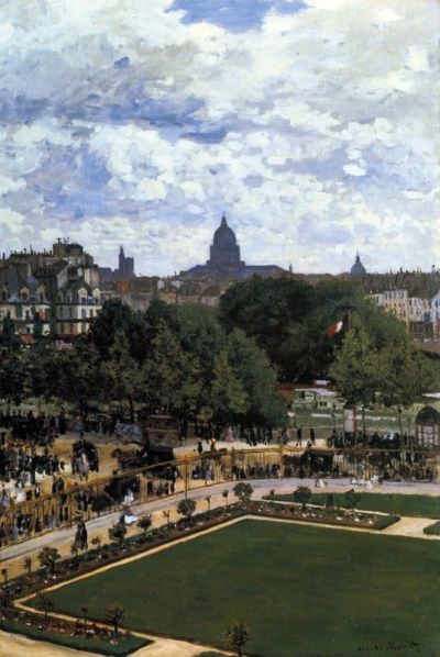 art oil painting reproduction of  Claude Monet The Garden Of The Infanta museum quality handmade
