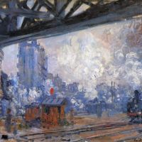 Claude Monet The Gare Saint-lazare