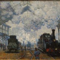 Claude Monet The Gare Saint-lazare Arrival Of A Train