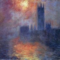 Claude Monet The Houses Of Parliament Sunset