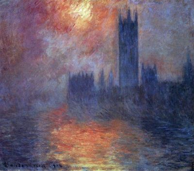 art oil painting reproduction of  Claude Monet The Houses Of Parliament Sunset museum quality handmade