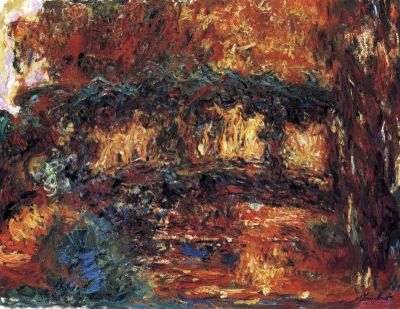 art oil painting reproduction of  Claude Monet The Japanese Bridge 2 By Monet museum quality handmade