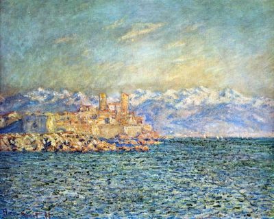 art oil painting reproduction of  Claude Monet The Old Fort In Antibes museum quality handmade