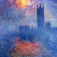 Claude Monet The Parliament In London