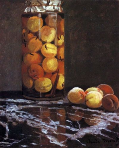 art oil painting reproduction of  Claude Monet The Peach Glass museum quality handmade