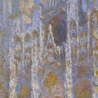 Claude Monet The Rouen Cathedral - The Facade At Sunset