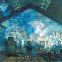 Claude Monet The Station Saint-lazare