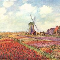 Claude Monet Tulip Fields In Holland