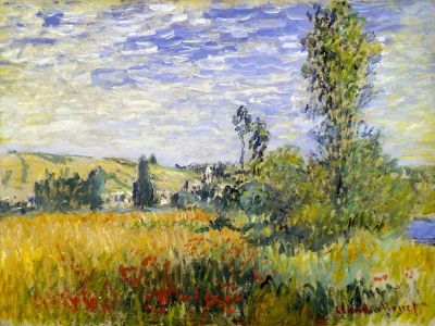 art oil painting reproduction of  Claude Monet Vetheuil museum quality handmade