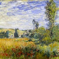 Claude Monet Vetheuil Hand Painted Reproduction