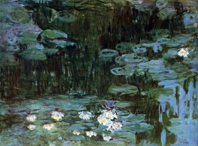 art oil painting reproduction of  Claude Monet Water Lillies 1 museum quality handmade