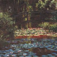Claude Monet Water Lily Pond 1