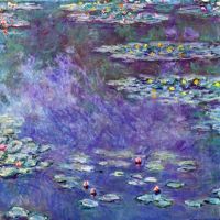 Claude Monet Water Lily Pond 3 Hand Painted Reproduction