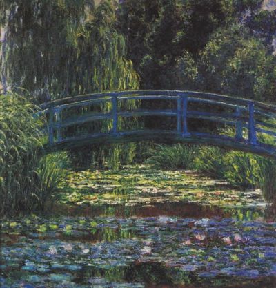 art oil painting reproduction of  Claude Monet Water Lily Pond 6 museum quality handmade