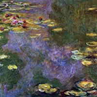 Claude Monet Water Lily Pond Giverny Hand Painted Reproduction