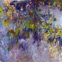 Claude Monet Wisteria 1 artwork on canvas