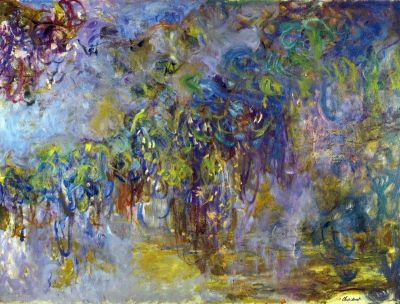 art oil painting reproduction of  Claude Monet Wisteria 2jpg museum quality handmade