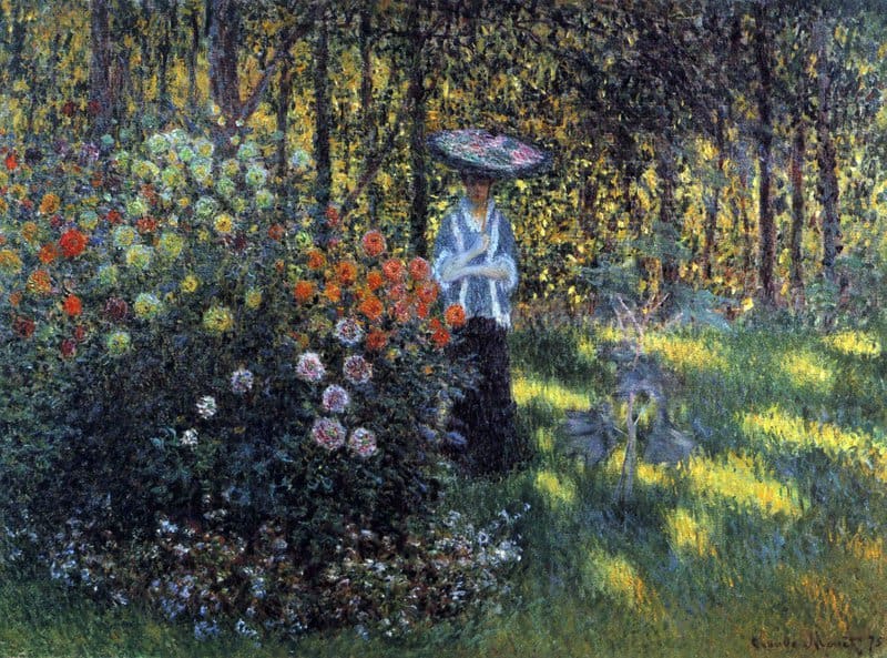Claude Monet Woman With A Parasol In The Garden Of Argenteuil museum quality