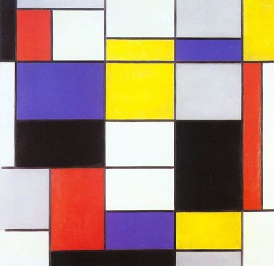 art oil painting reproduction of  Mondrian - Composition A 1923 By Mondrian museum quality handmade