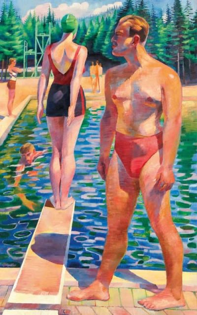 art oil painting reproduction of  Conrad Felix Muller Untitled 1931 museum quality handmade