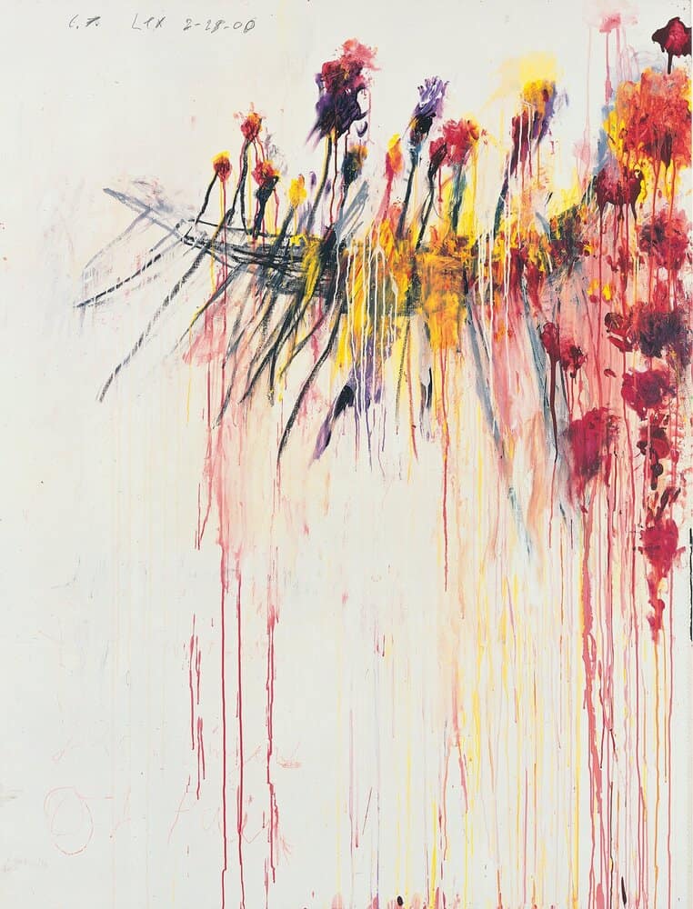 Twombly - Coronation Of Sesostris By Cy Twombly museum quality