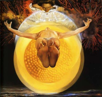 art oil painting reproduction of  Dali Ascension museum quality handmade