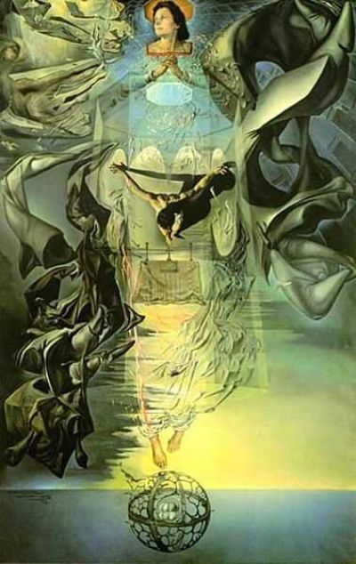 art oil painting reproduction of  Dali Asummpta Corpuscularia Lapislazulina museum quality handmade