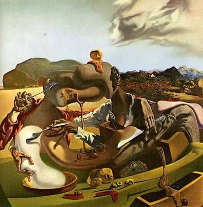 art oil painting reproduction of  Dali Autumn Cannibalism museum quality handmade