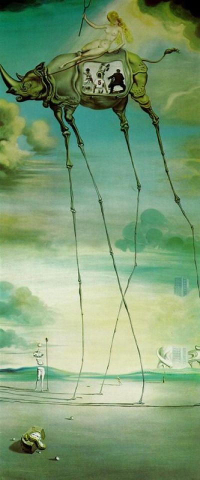 art oil painting reproduction of  Dali Celestial Ride museum quality handmade