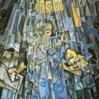 Dali Cubist Self Portrait