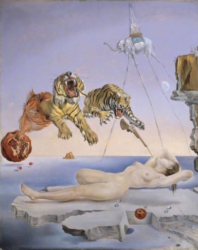 art oil painting reproduction of  Dali Dream Caused By The Flight Of A Bee museum quality handmade