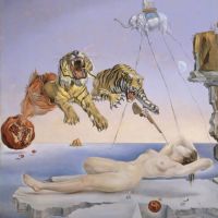 Dali Dream Caused By The Flight Of A Bee Hand Painted Reproduction