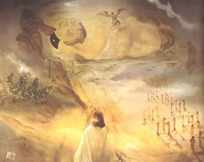 art oil painting reproduction of  Dali Galacidalacidesoxyribonucleicacid museum quality handmade