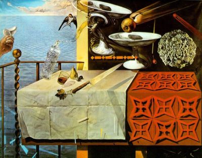 art oil painting reproduction of  Dali Living Still Life museum quality handmade