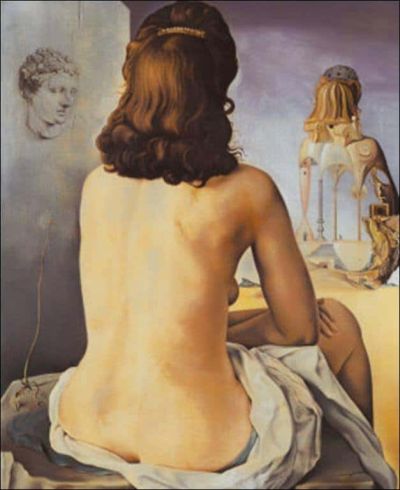 art oil painting reproduction of  Dali Ma Femme Nue Regardant Son Propre Corps museum quality handmade
