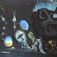Dali Melancholy Atomic And Uranium Idyll